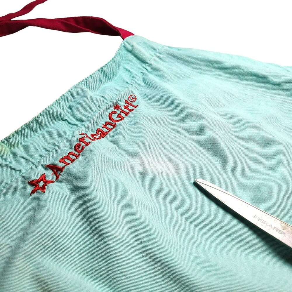 William Sonoma American Girl Doll CHILD SIZE Apron Realistic Play Cooking Help - Picture 2 of 8